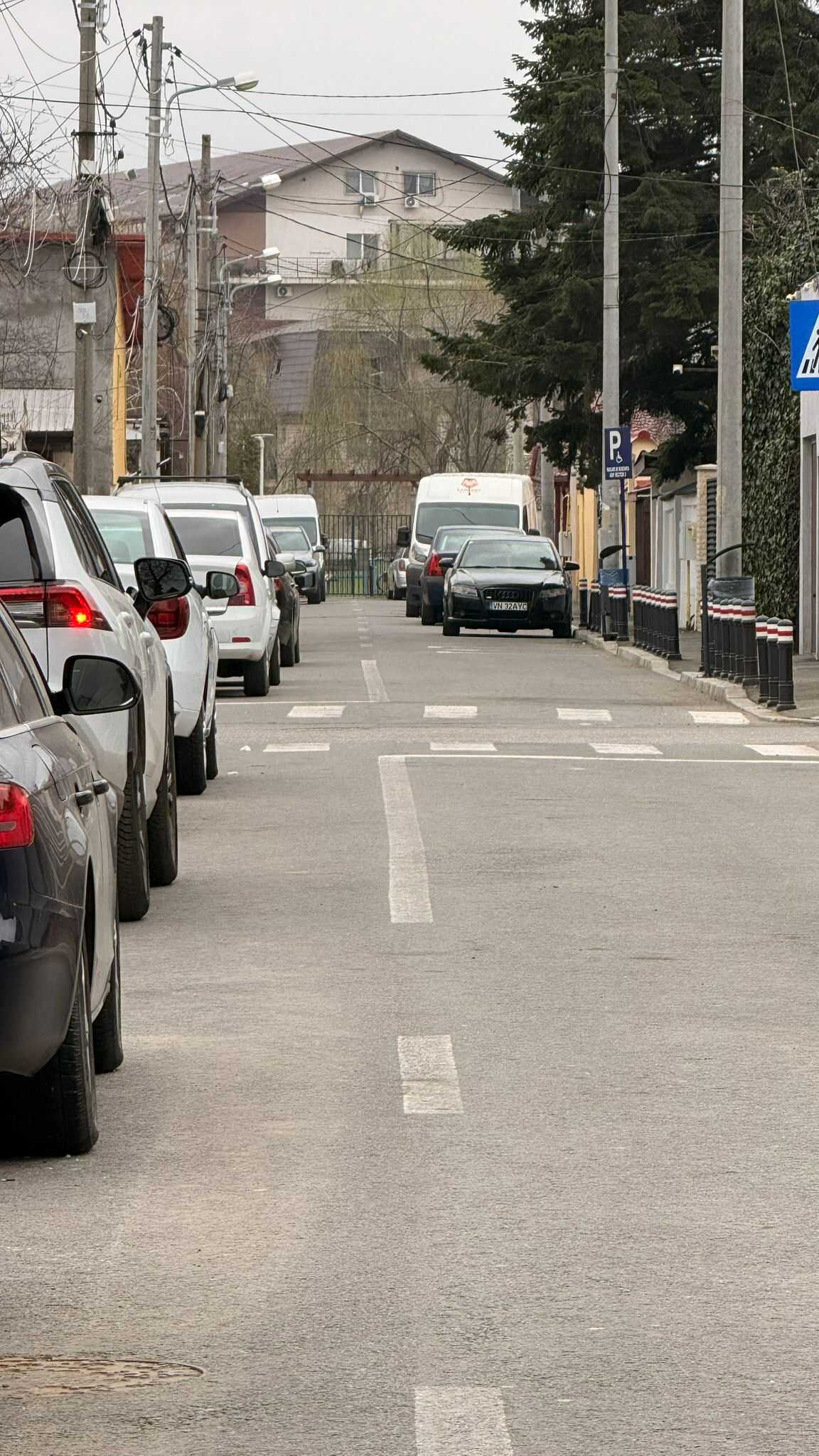 Stradă liniștită spre Parcul Ion Creangă – Colentina București